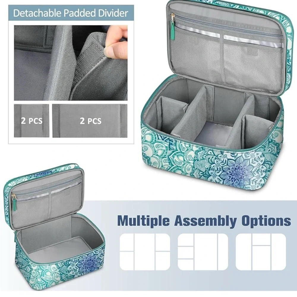 Floral Blue Storage Organizer